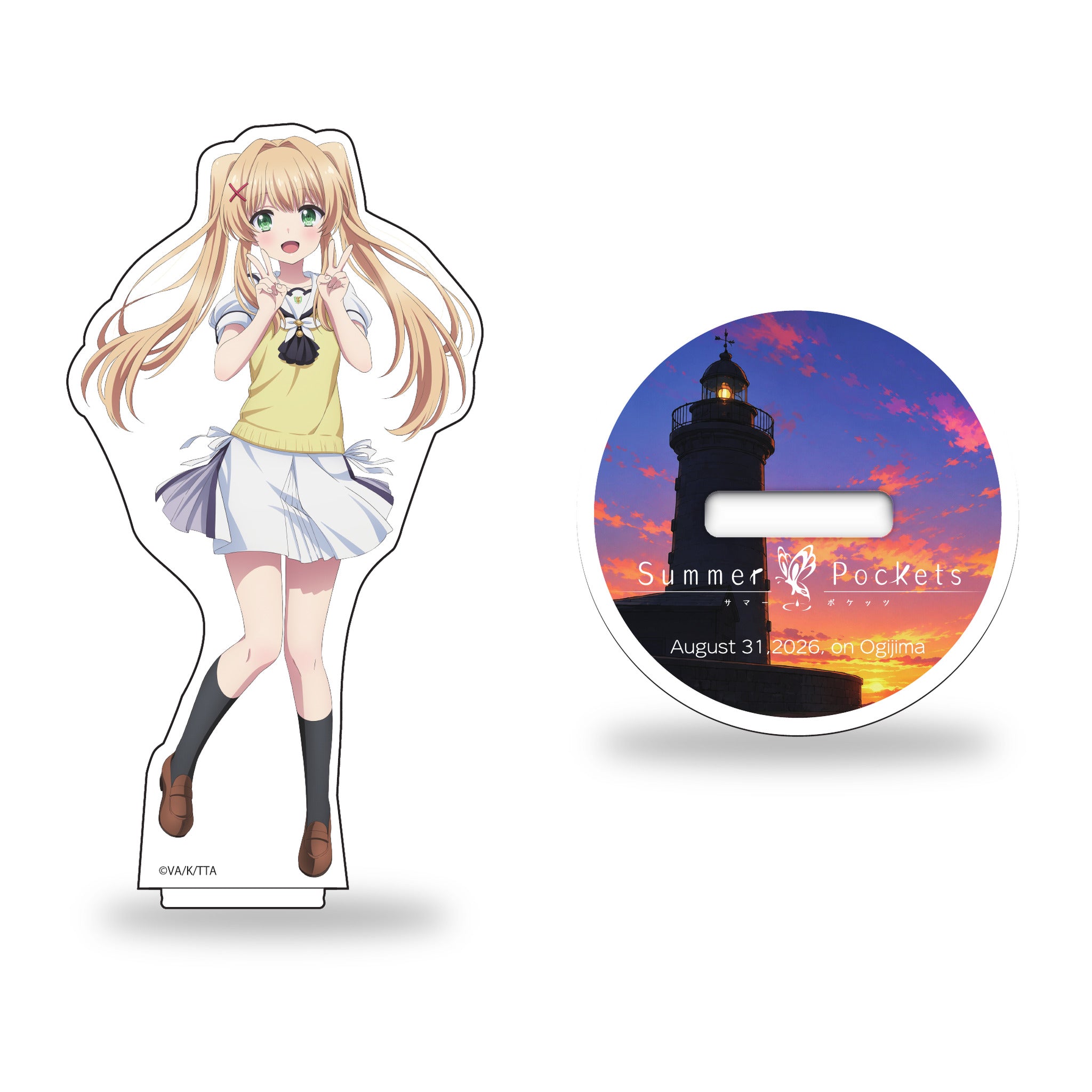 Summer Pockets アクリルスタンド 紬ヴェンダース – グッズ事前予約