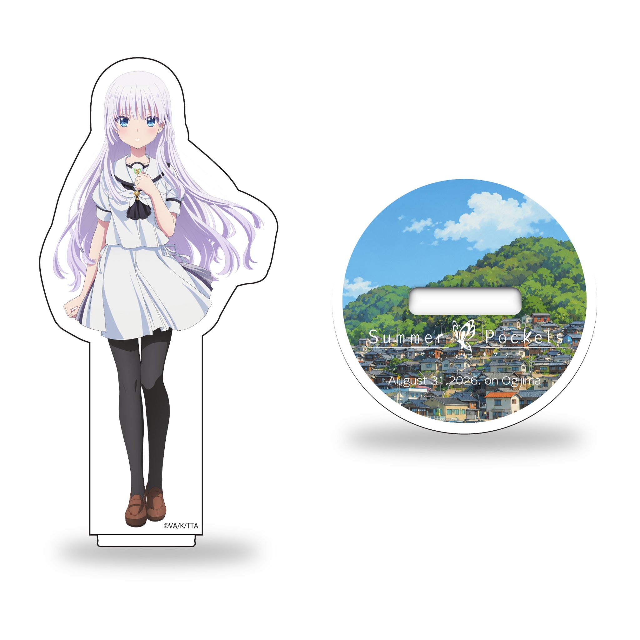 Summer Pockets アクリルスタンド 鳴瀬しろは – グッズ事前予約（決済